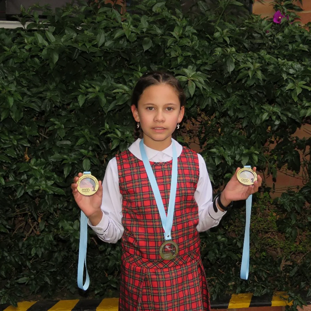 Campeona de la Copa de Patinaje: Samantha Ayala, del Gimnasio Las Palmas, arrasa con tres oros