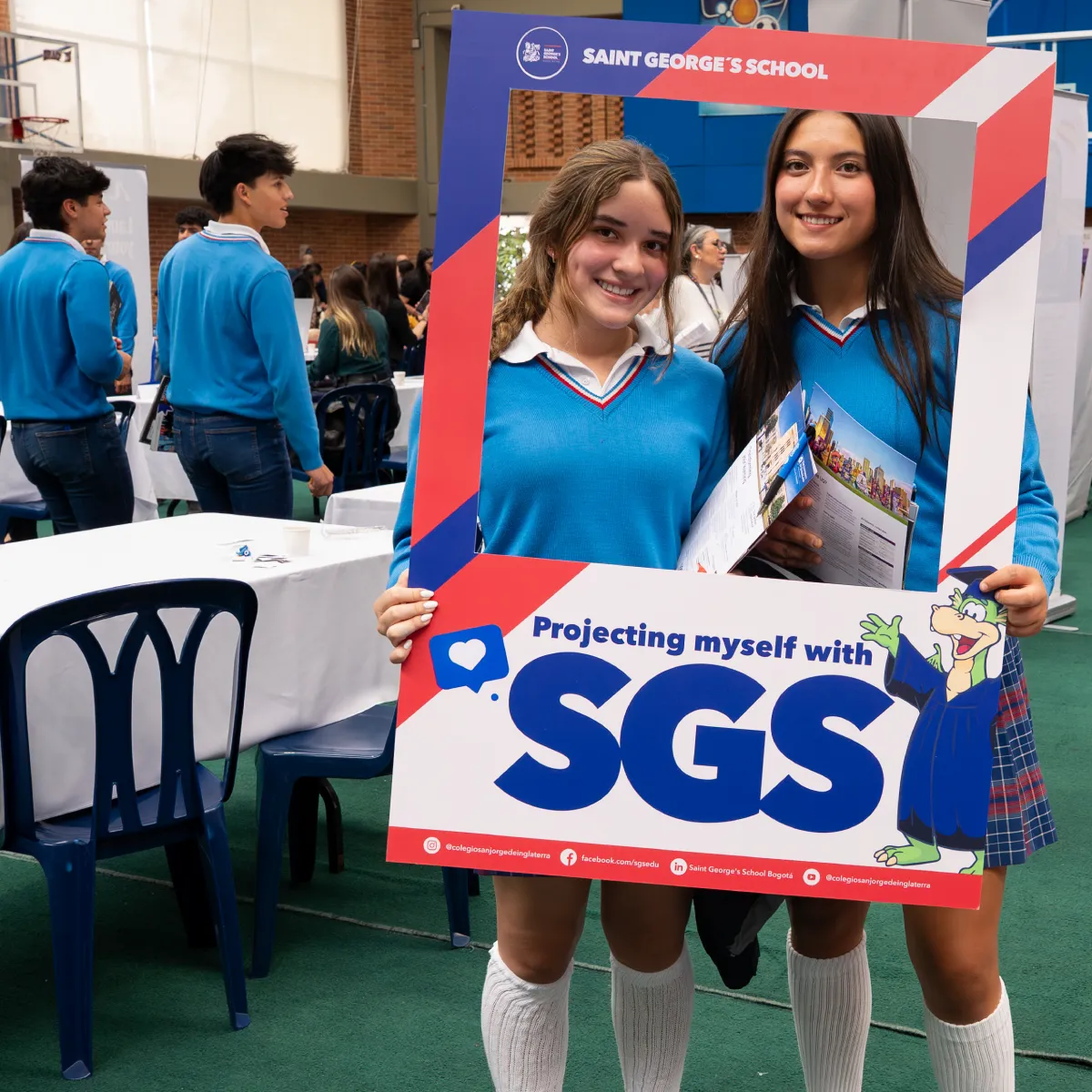 Más de 90 universidades se reunieron en la feria del Colegio San Jorge de Inglaterra - Saint George’s School de Bogotá