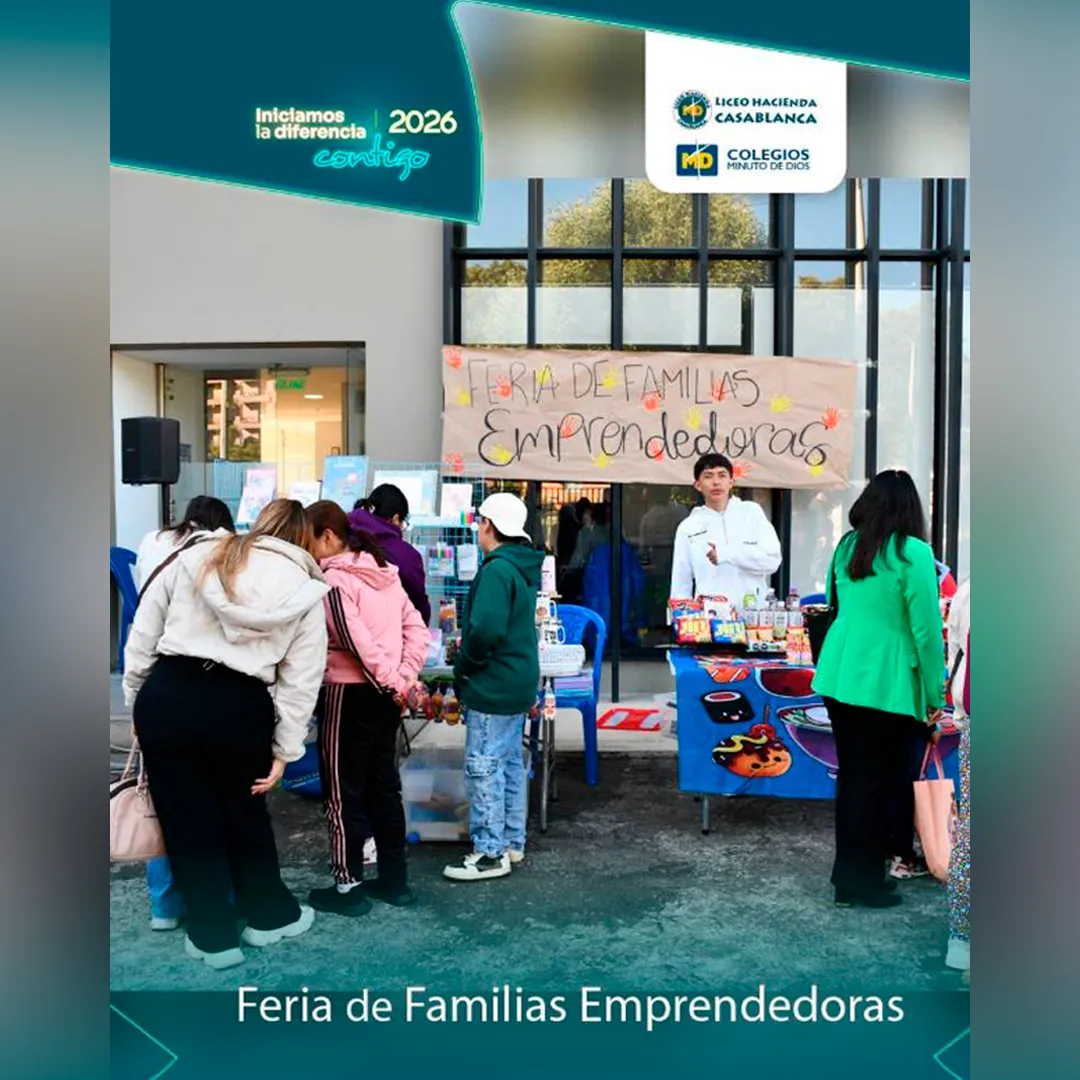 Liceo Hacienda Casablanca Madrid: Feria de Familias Emprendedoras 