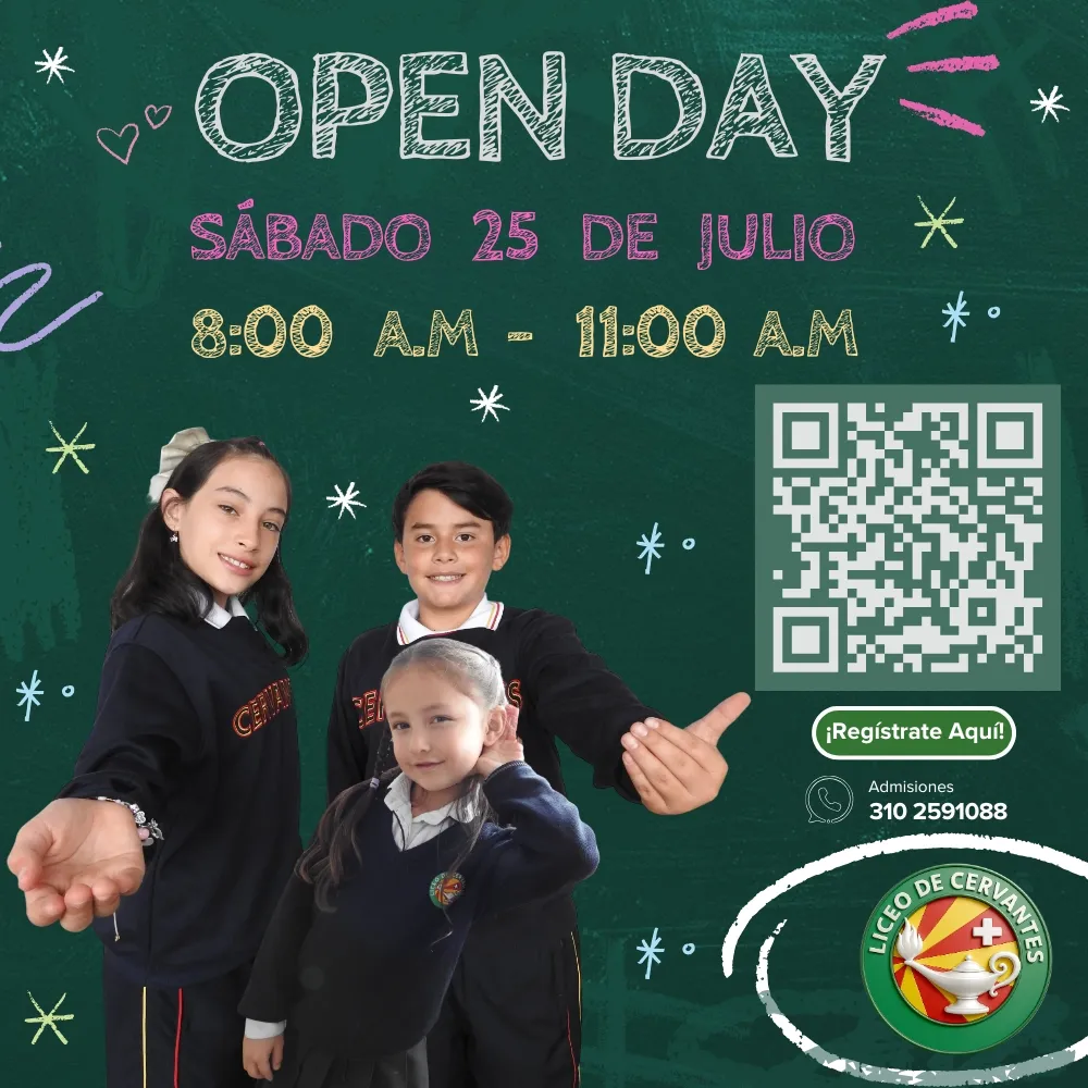 Liceo de Cervantes Norte Bogotá invita a su Open Day 2026